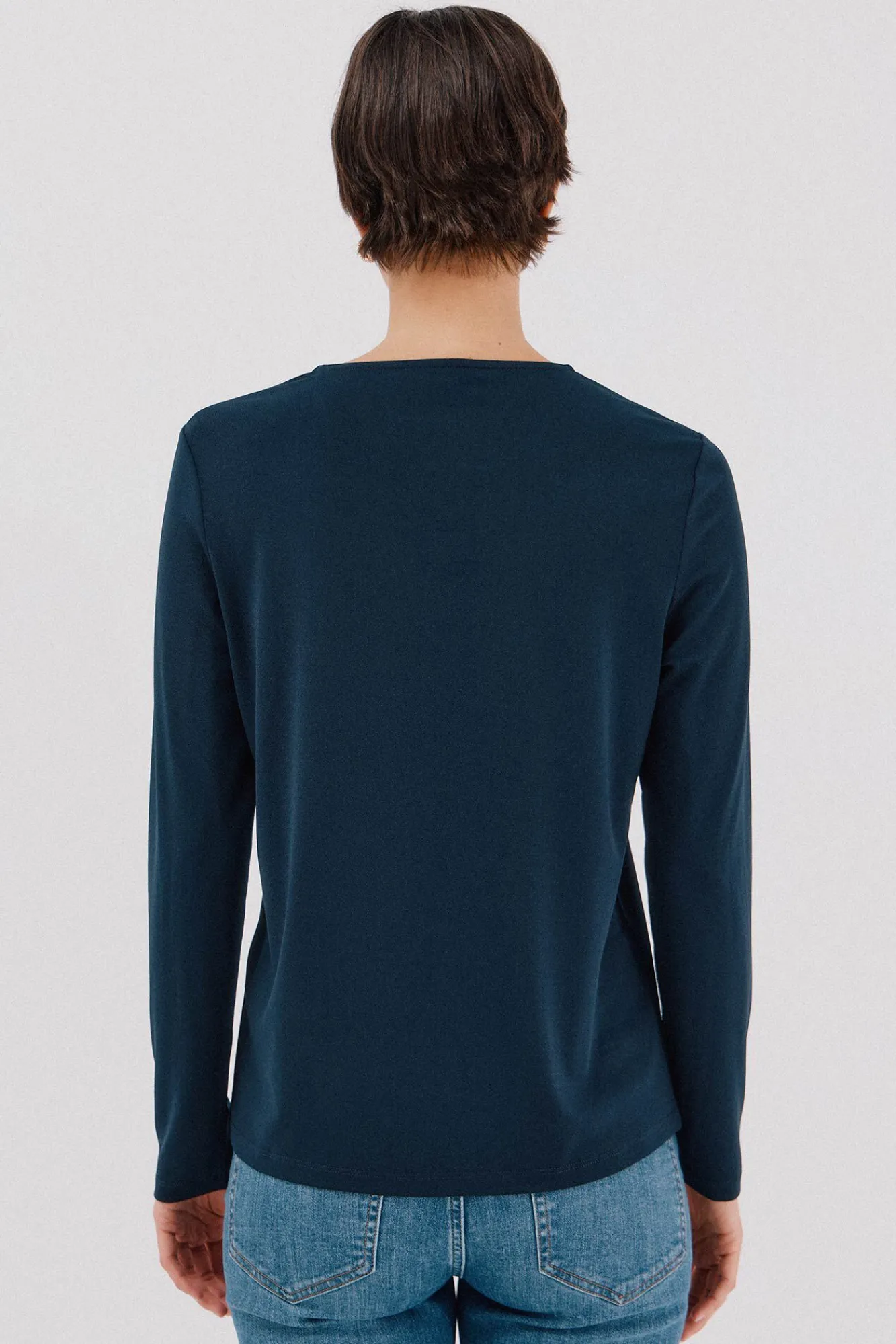 Mujer Cortefiel Camisetas>Top pieza dorada escote