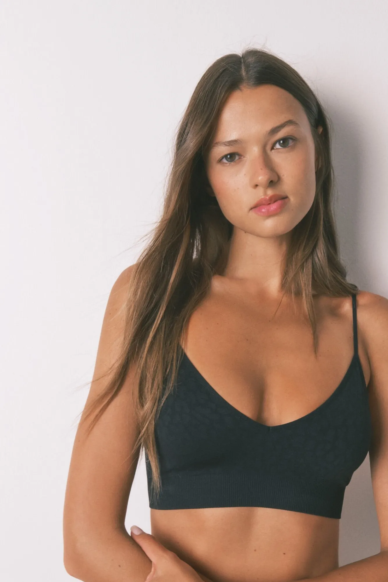 Mujer Women'secret Ropa Interior>Top sin costuras NATURAL animal print