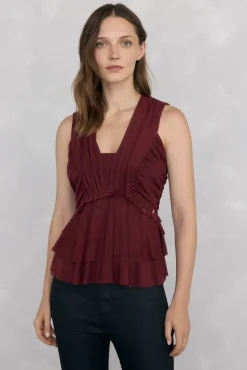 Mujer Pedro del Hierro Camisetas>Top tul tirantes