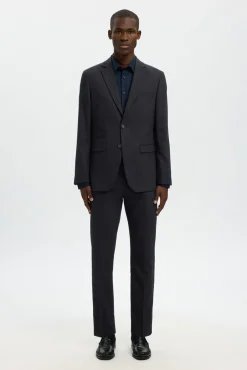 Hombre Selected Trajes>Traje de dos piezas slim fit lana fría