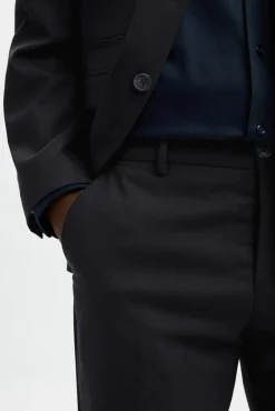 Hombre Selected Trajes>Traje de dos piezas slim fit lana fría
