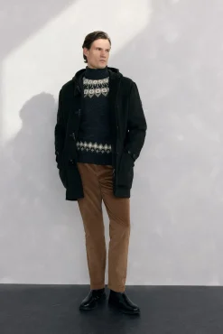 Hombre Pedro del Hierro Abrigos>Trenca lana alamares