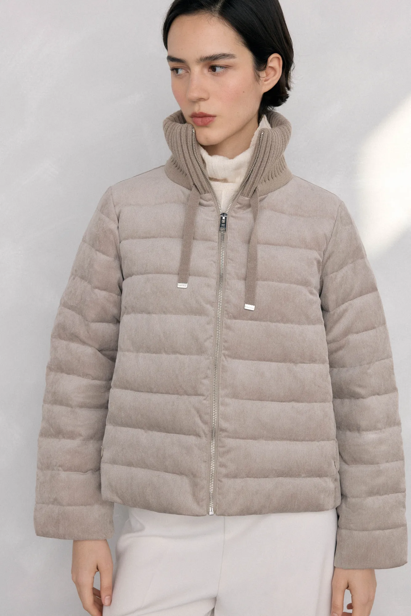 Mujer Pedro del Hierro Chaquetas|Plumíferos Y Acolchados>Ultralight corto pana