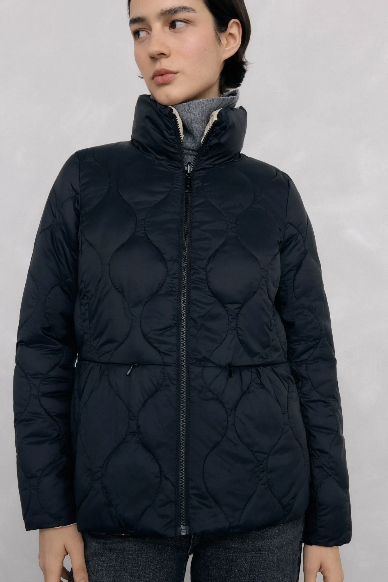 Mujer Pedro del Hierro Chaquetas|Plumíferos Y Acolchados>Ultralight corto reversible