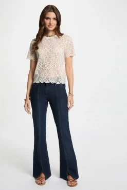 Mujer Morgan Vaqueros|Pantalones>Vaquero boot- cut