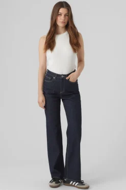 Mujer Vero Moda Vaqueros|Pantalones>Vaquero de tiro alto