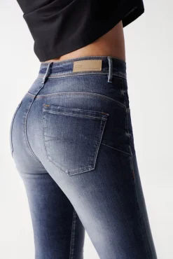 Mujer Salsa Jeans Vaqueros|Pantalones>Vaqueros faith push in cropped lavado premium