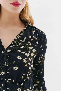 Mujer Caroll Vestidos>Vestido 100% viscosa