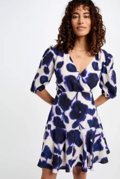 Mujer Morgan Vestidos>Vestido acampado estampado