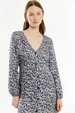 Mujer Systemaction Vestidos>Vestido animal print
