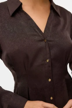 Mujer Vero Moda Vestidos>Vestido camisero efecto satinado