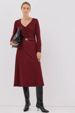 Mujer Cortefiel Vestidos>Vestido cinturón