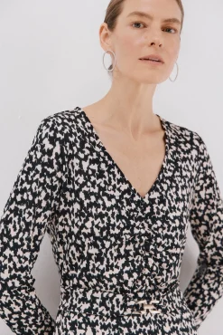 Mujer Cortefiel Vestidos>Vestido cinturón