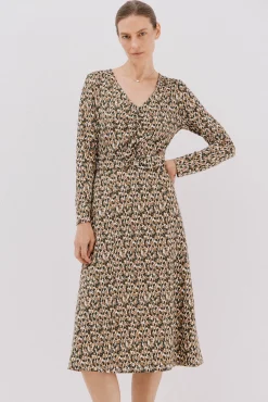 Mujer Cortefiel Vestidos>Vestido cinturón