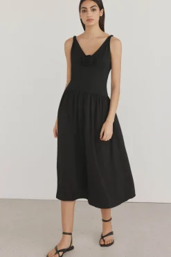 Mujer Pedro del Hierro Vestidos>Vestido combinado flor