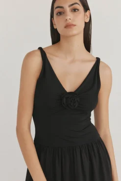 Mujer Pedro del Hierro Vestidos>Vestido combinado flor