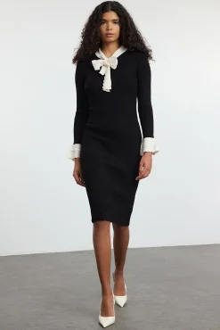 Mujer Trendyol Vestidos>Vestido con detalle de lazo