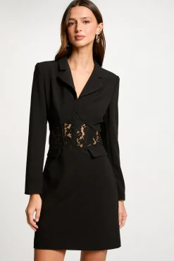 Mujer Morgan Vestidos>Vestido corto ajustado encaje