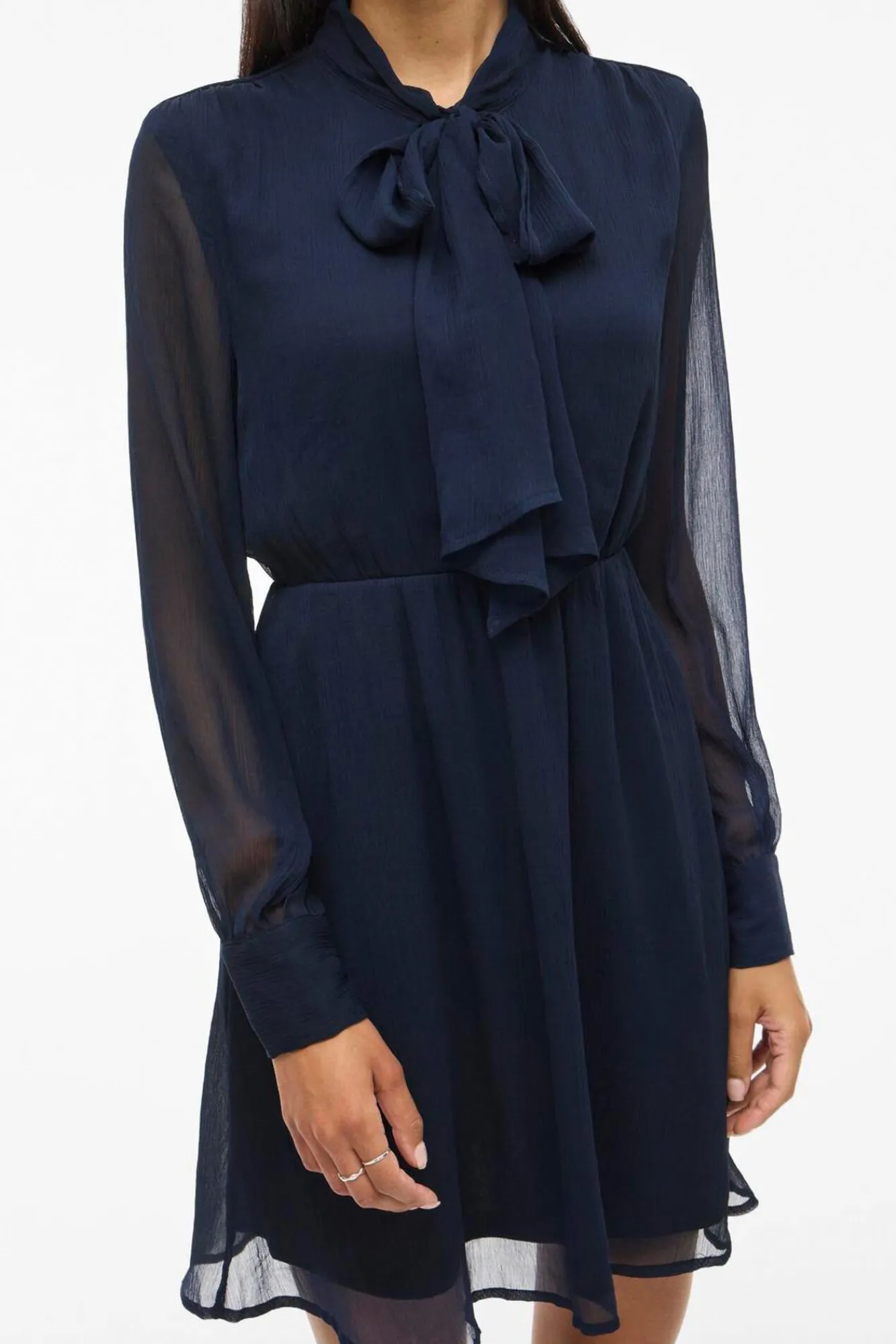 Mujer Vila Vestidos>Vestido corto de gasa