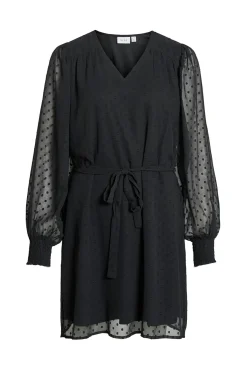 Mujer Vila Vestidos>Vestido corto de plumeti