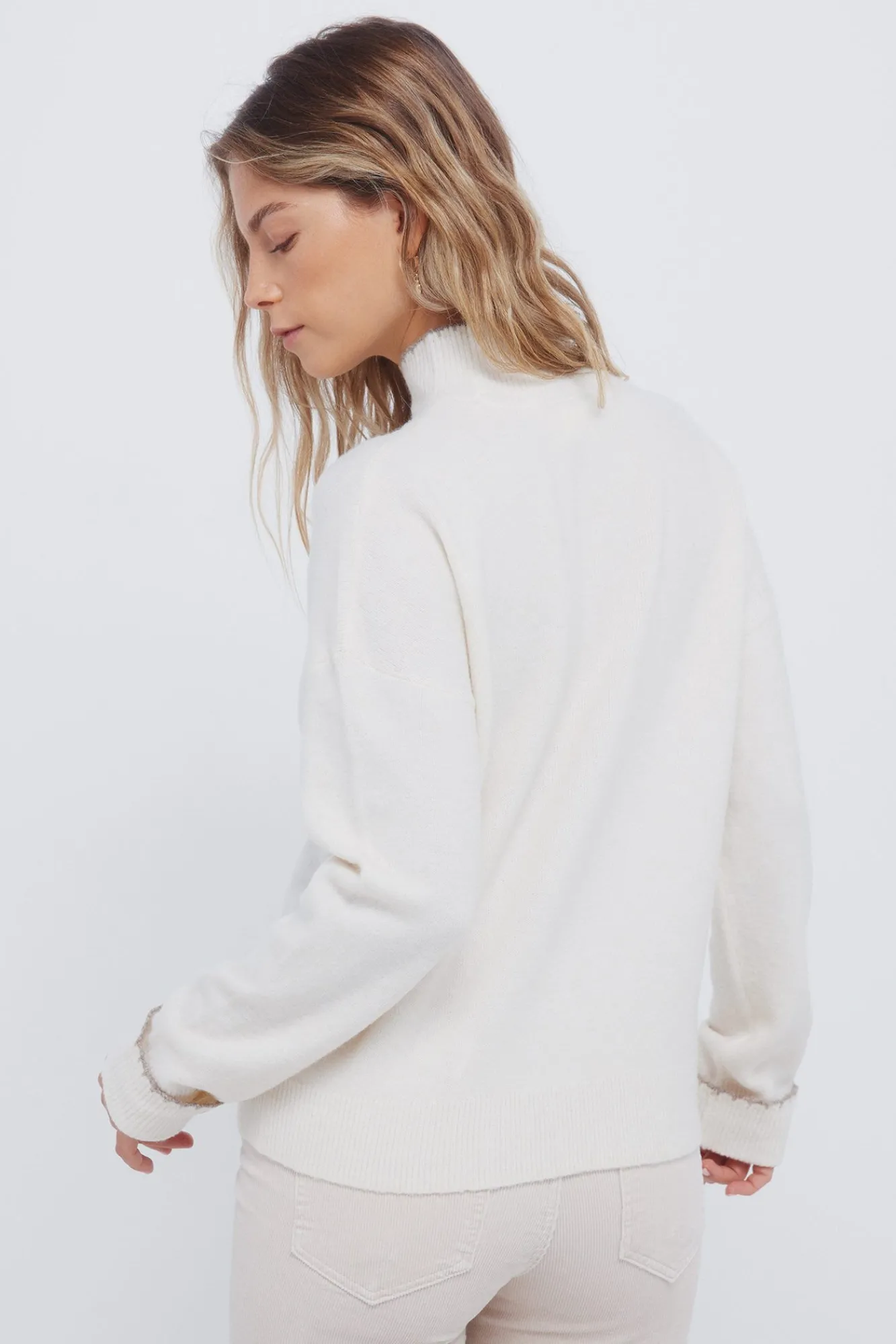 Mujer Springfield Vestidos>Vestido corto punto cable knit