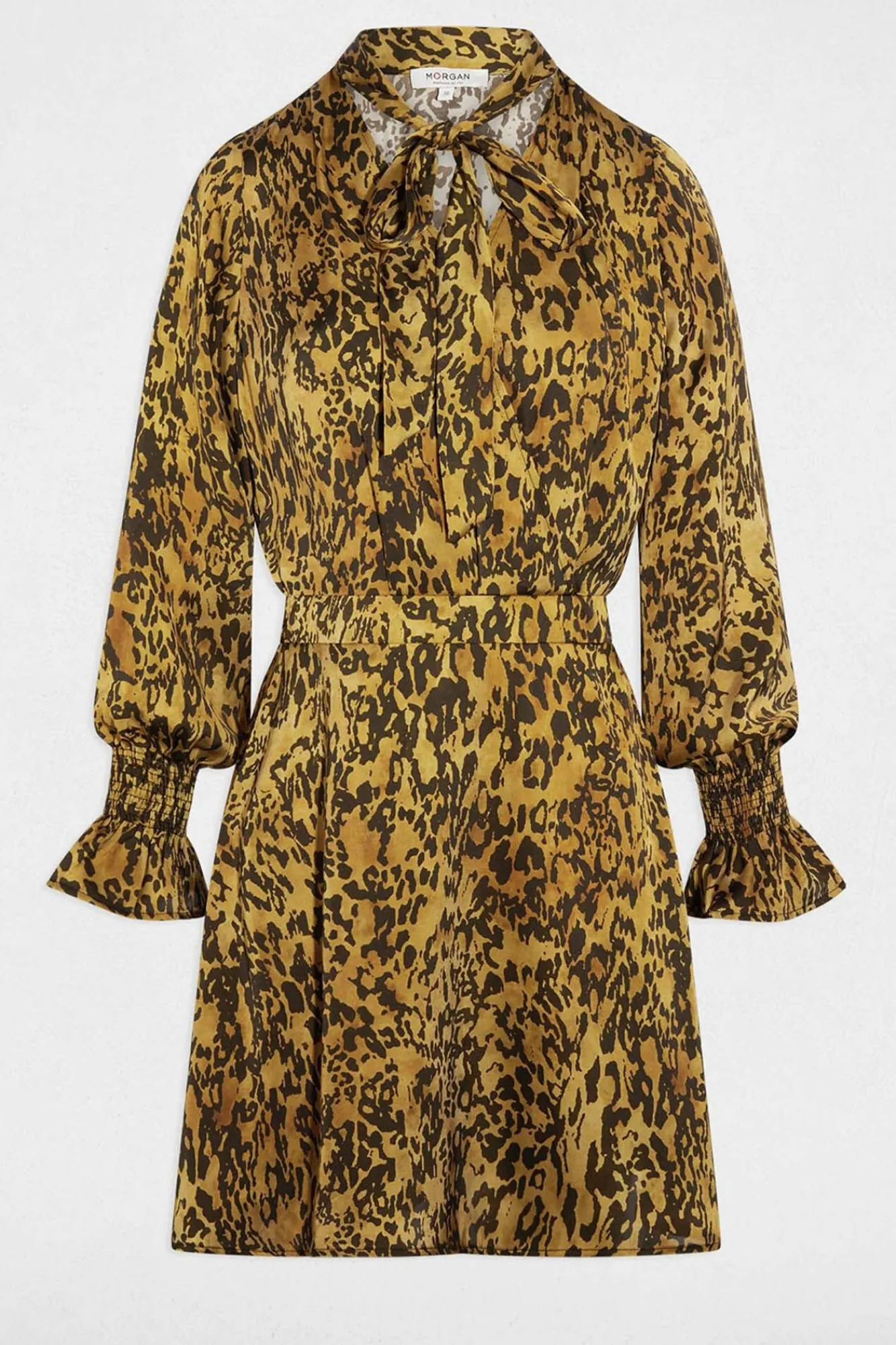 Mujer Morgan Vestidos>Vestido corto satinado