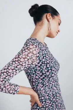 Mujer Springfield Vestidos>Vestido corto tubo estampado