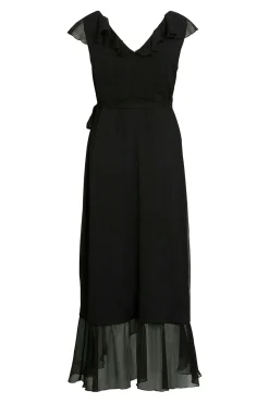 Mujer Vila Vestidos>Vestido de gasa midi de fiesta