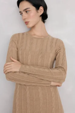 Mujer Pedro del Hierro Vestidos>Vestido de punto con ochos