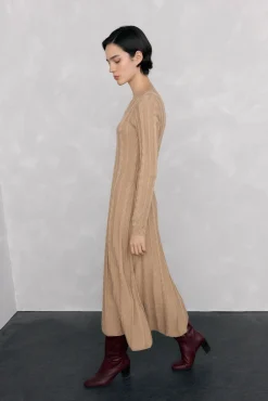 Mujer Pedro del Hierro Vestidos>Vestido de punto con ochos