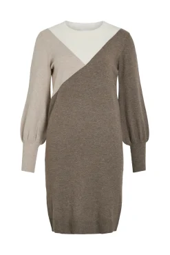 Mujer Vila Vestidos>Vestido de punto con viscosa