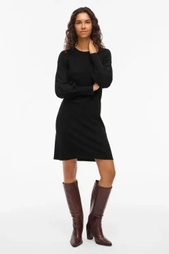 Mujer Vila Vestidos>Vestido de punto con viscosa