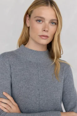 Mujer Pedro del Hierro Vestidos>Vestido de punto costura central lana