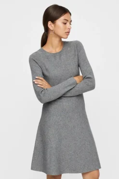 Mujer Vero Moda Vestidos>Vestido de punto cuello redondo