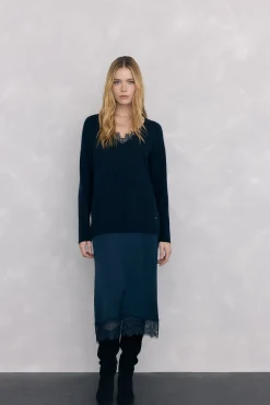 Mujer Pedro del Hierro Vestidos>Vestido de punto lencero