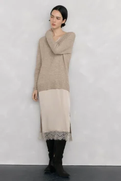 Mujer Pedro del Hierro Vestidos>Vestido de punto lencero