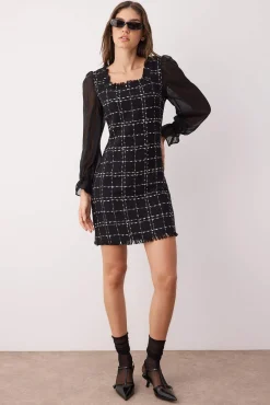 Mujer Trendyol Vestidos>Vestido de tweed