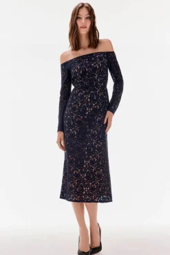 Mujer TFP by Tamara Falcó Vestidos>Vestido encaje manga larga