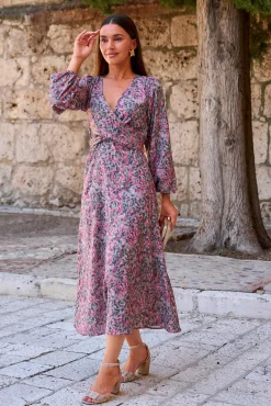 Mujer Polín Et Moi Vestidos>Vestido estampado Cirila