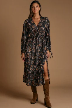 Mujer Polín Et Moi Vestidos>Vestido estampado Flor Giorgia