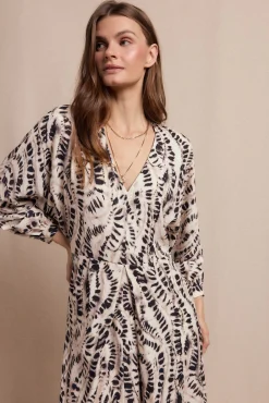 Mujer Slowlove Vestidos>Vestido estampado pliegue