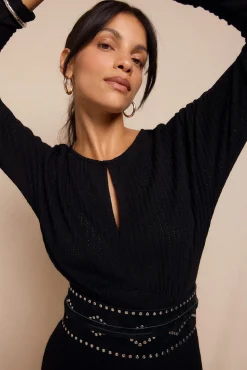 Mujer Slowlove Vestidos>Vestido estructura manga murciélago