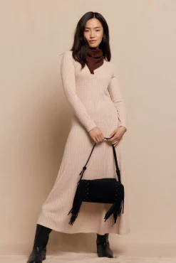 Mujer Slowlove Vestidos>Vestido estructura vuelo