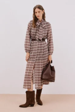 Mujer Cortefiel Vestidos>Vestido fluido estampado