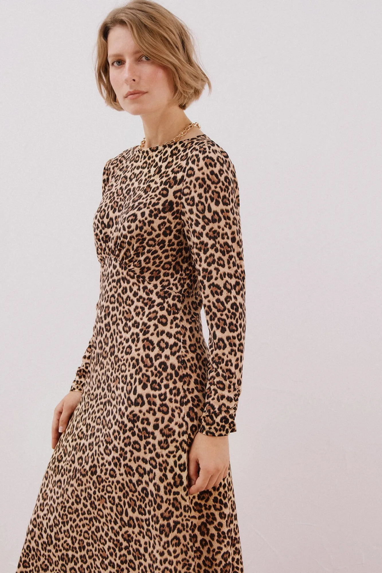 Mujer Cortefiel Vestidos>Vestido frunce pecho