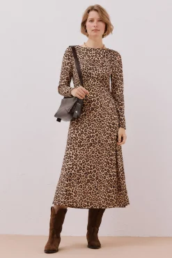 Mujer Cortefiel Vestidos>Vestido frunce pecho