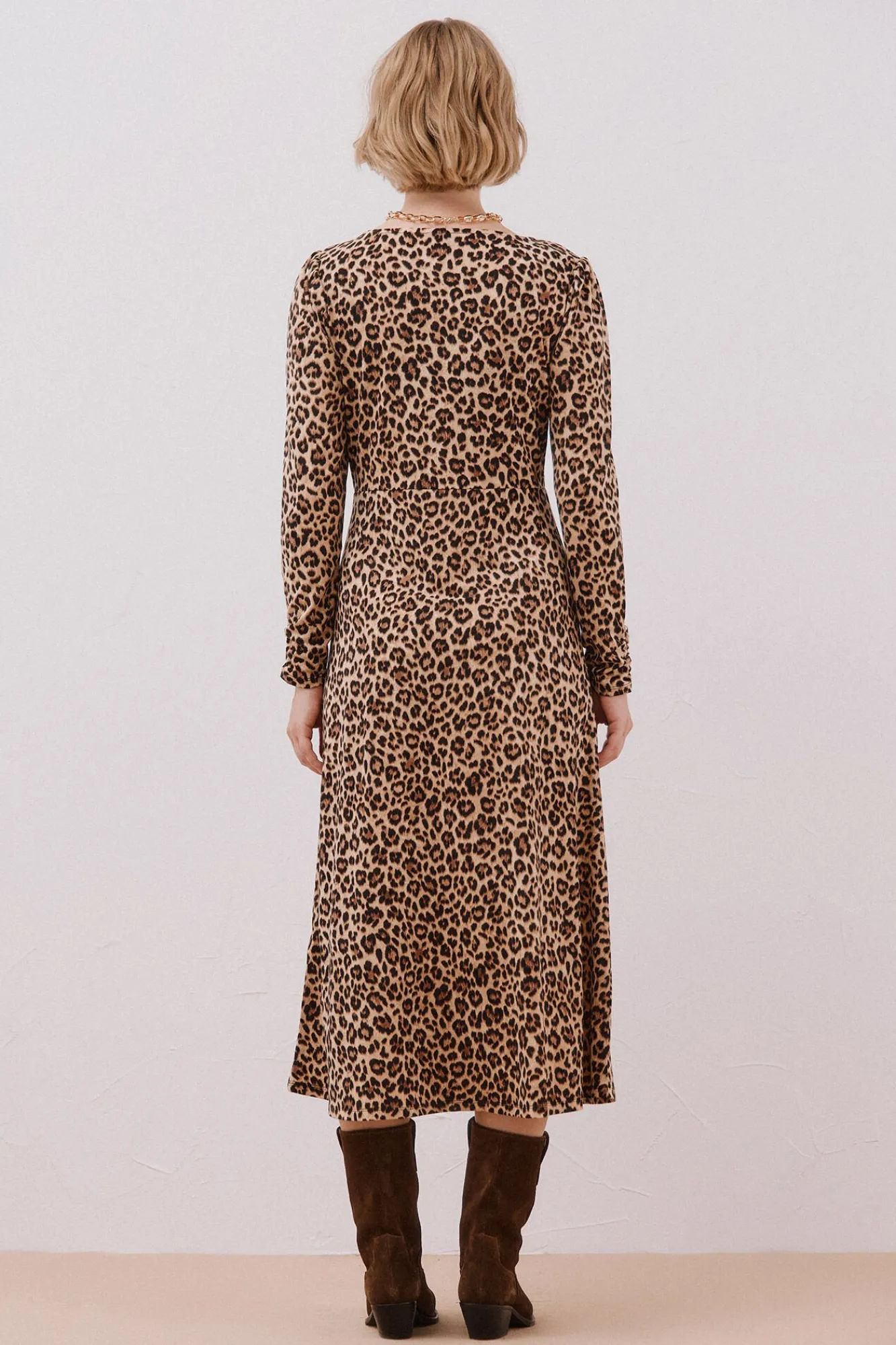 Mujer Cortefiel Vestidos>Vestido frunce pecho