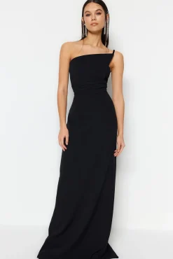 Mujer Trendyol Vestidos>Vestido largo asimétrico