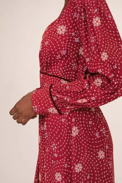 Mujer Grace & Mila Vestidos>Vestido largo con escote en pico