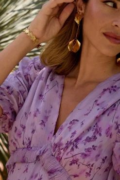 Mujer Polín Et Moi Vestidos>Vestido largo estampado